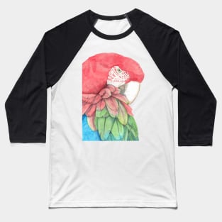 macaw macao watercolor portrait painting Baseball T-Shirt